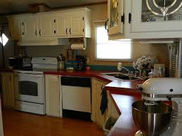 Painting Particle Board Cabinets In Mobile Home Manufactured Home Remodel Home Remodeling Diy Remodeling Mobile Homes