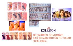 Wella Koleston Gecmisten Gunumuze Sac Boyasi Butun Kutulari 1993 2005 Kutular Sac Boyasi