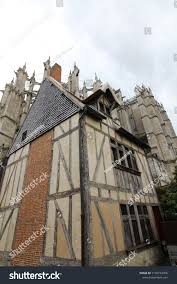 15th Century House Beauvais France Stock Photo 1109733956