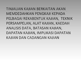 Reka bentuk kajian eksperimental dan bukan. Nota 3 Mengenal Pasti Masalah Kajian Konsep Utama