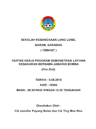 Soalan sains tahun 4 kssr. Kertas Kerja Surat Latihan Kebakaran Bersama Bomba Skll