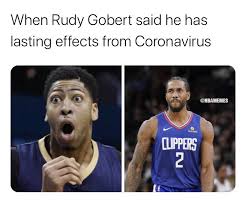 Il s'est exprimé sur cette action et la victoire de son équipe au terme de la rencontre. Nba Memes Rudy Gobert Reveals Lasting Effects Of Testing Facebook