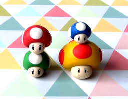 Super Facile A Reproduire Decouvrez Les Champignons De Mario Bros En Pate Fimo Pate Fimo Tuto Fimo Facile Idee Pate Fimo