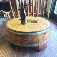 Mgp 24 In Lacquer Cherry Medium Round Wood Coffee Table Wtf 36 The Home Depot Wine Barrel Coffee Table Round Wood Coffee Table Coffee Table Wood