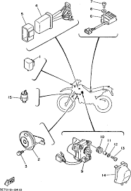 Yamaha wiring diagram scanlift sl 185 questions & answers. Yamaha Dt200r 3et1 1988 010 A 1988 Electrical 2 Supplied Next Day Uk Only By Fowlers Parts