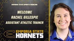 EMPORIA STATE ADDS ASSISTANT ATHLETIC TRAINER RACHEL GILLESPIE