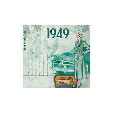 Verjaardagskaart Met Geluid Uit 1949 In Oranje Artikelen Winkel Oranjeshopper