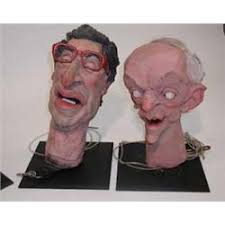 A ''Spitting Image'' latex head depicting John Stalker