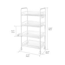 We did not find results for: 4 Tier Kitchen Mesh Wire Rolling Cart Multifunction Utility Cart Kitchen Storage Cart With Wheels Slim Slide Out Tower Rack Shelf Serving Cart Easy Moving White Walmart Canada