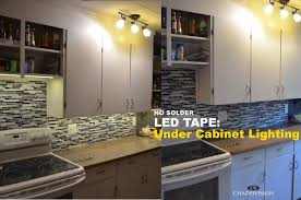 The right lights are essential in a kitchen. Led Tape Under Cabinet Lighting No Soldering 9 Steps With Pictures Instructables