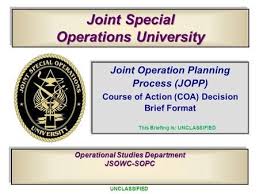 Joint Special Operations University In 2020 Joint Risk Management Military Appreciation