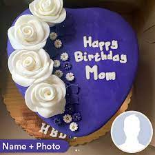 We remember celebrating all our birthday's after the age of five. Happy Birthday Cake For Mom With Name And Photo