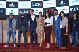 Gauravv K Chawla Saif Ali Khan Chitrangada Singh Radhika Apte Rohan Vinod Mehra At The Trailer Launch Of Film Bazaar At Bombay Stock Exchange In Mumbai On 25th Sept 2018 Gauravv