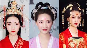 Amazing And Beautiful Chinese Queen Old Ancient Hairstyles Tutorials Hair Styles Hair Tutorial Traditional Hairstyle