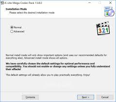 Installation of this product is extremely quick and easy and after you've completed the installation wizard, you should be able to play virtually all media files requiring special codecs not included with windows. K Lite Mega Codec Pack 16 3 5 Free Download