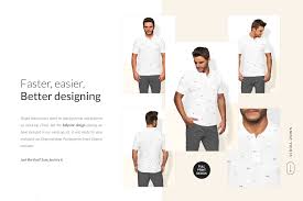 Men Polo Shirt Mockups Set Free Demo Shirt Mockup Polo Shirt Mens Polo