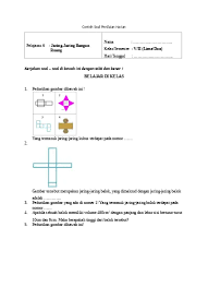 Pin di soal uasbn 2019 sd. Jaring Jaring Bangun Ruang