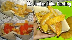 Egg roll sendiri adalah jajanan dari bahan utama sosis dan telur. Ide Jualan Tahu Gunting Jajanan Murah Enak Dan Modal Irit Jajanan Terbaru 2020 Youtube