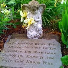 Remembrance small memorial garden design. Backyard Memorial Garden