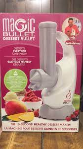 This magic bullet dessert maker features a unique grinding spindle that is powered by a strong 350w motor, which quickly blends the ingredients into a rich and tasty frozen specialty. Best Magic Bullet Dessert Bullet For Sale In Airdrie Alberta For 2021