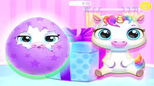 Fun New Born Pony Care Kids Game My Baby Unicorn Cute Pet Care Dress Up Games By Tutotoons Cute Animals Pet Care Games For Kids