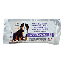 Vaccinations are an important part of your puppy's overall health. Durvet Canine Spectra 5 Single Dose With Syringe 40481 At Tractor Supply Co