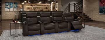 Theater Seating With Heat Massage Massage Home Theater Chairs