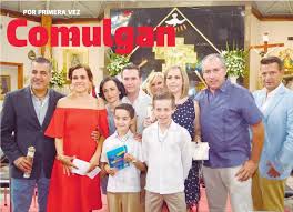 Comulgan POR PRIMERA VEZ