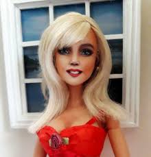 Custom Portrait Doll: OOAK Repaint Art Doll, Personalized Miniature, Mini  Me Dolls,