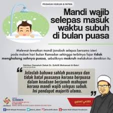 Niat mandi wajib selepas haid adalah nawaitul ghusla lifraf il hadatsil haidil lillahi ta'ala. Masih Ragu Tak Jelas Hukum Hakam Sewaktu Bulan Puasa Meh Baca Perkongsian Bermanfaat Ni Lobak Merah