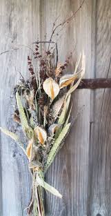 Flower Bouquet Dried Arrangement Wild By Vintagepolkadotcom Flowers Bouquet Milkweed Pods Dried Flower Bouquet