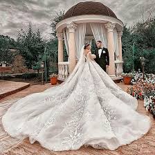 Big Skirt Plain Veil Jeweled Headpiece So Neat And So Classy Wedding Dresses Ball Gowns Wedding Princess Wedding Dresses