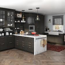 La sélection produits leroy merlin de ce jeudi au meilleur prix ! Une Cuisine Bois Fonce Et Marbre Ultra Chic Leroy Merlin
