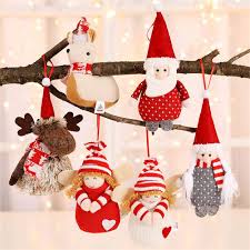 Led christmas lights lamp indoor and outdoor chrismy interior. Good Price Neilden 6pcs Christmas Decoration Fabric Doll Doll Ornament Christmas Child Gift Toy Christmas Tree Hanger Home Kitchen Waiting For You 51 79 51 52