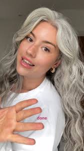 Sarah Strange Grey Hair