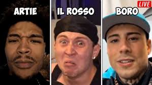 Artie 5ive & Boro Boro FANNO BRUTTO al Rosso!