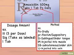 • you may not find some information on t he prescription or label. How To Read A Doctor S Prescription 10 Steps With Pictures