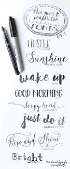 We Lived Happily Ever After Bloglovin Hand Drawn Fonts Lettering Fonts How To Draw Hands