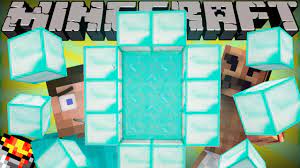The overworld, the nether and the end are the only three dimensions in minecraft pe. If A Diamond Dimension Was Added Minecraft Youtube