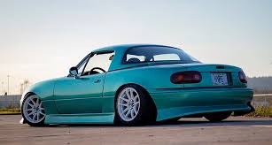 We choose the most relevant backgrounds for different devices: Hd Wallpaper Car Miata Mx 5 Stancenation Wallpaper Flare