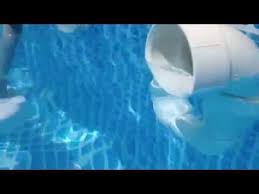 Home Made Surface Skimmer For Above Ground Pool Made With 3 Pvc Reduced Down To 1 1 2 Pvc And Ran Into A Tw Pool Skimmer Above Ground Pool Diy Swimming Pool