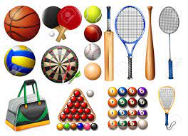 Sports equipment american college of sports medicine national academy of sports medicine espn wide world of sports complex broadcasting of sports events picture of footprints ministry of sports. Sports Equipment And Balls Illustration Royalty Free Cliparts Vectors And Stock Illustration Image 42455209