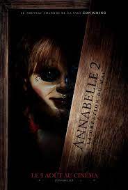 A couple begins to experience terrifying supernatural occurrences involving a vintage doll shortly after their home is invaded by satanic cultists. Annabelle 2 La Creation Du Mal Film Complet En Francais Annabelle Creation Movie Creation Movie Full Movies Download