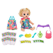 Baby Alive Happy Hungry Baby Blonde Doll Bonus Pack Walmart Com
