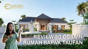Desain rumah villa'in 40 gönderisini gör. Desain Rumah Mewah Style Villa Bali Tropis Bapak Taufan Youtube