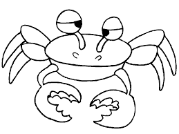Explore 623989 free printable coloring pages for you can use our amazing online tool to color and edit the following cartoon crab coloring pages. Cartoon Crab Coloring Page Coloring Home