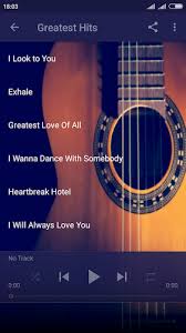 Слова песни heartbreak hotel, которую исполняет whitney houston. Whitney Houston Songs Lyrics 1 0 Apk Androidappsapk Co