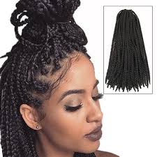 Faux top knot bun with faux bangs using kanekalon braiding hair | quick & easy protective styling! Faux Locs Dreadlocks Nu Locs Box Braids Natural Black Synthetic Hair Braiding Hair 5380834 2021 5 19