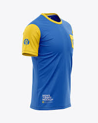 Download Men S Pocket T Shirt Side View In Apparel Mockups On Yellow Images Object Mockups
