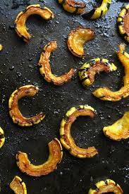 Line a rimmed baking sheet with parchment paper or a silicone mat. How To Prepare Delicata Squash Roasted Delicata Squash Sarah S Cucina Bella